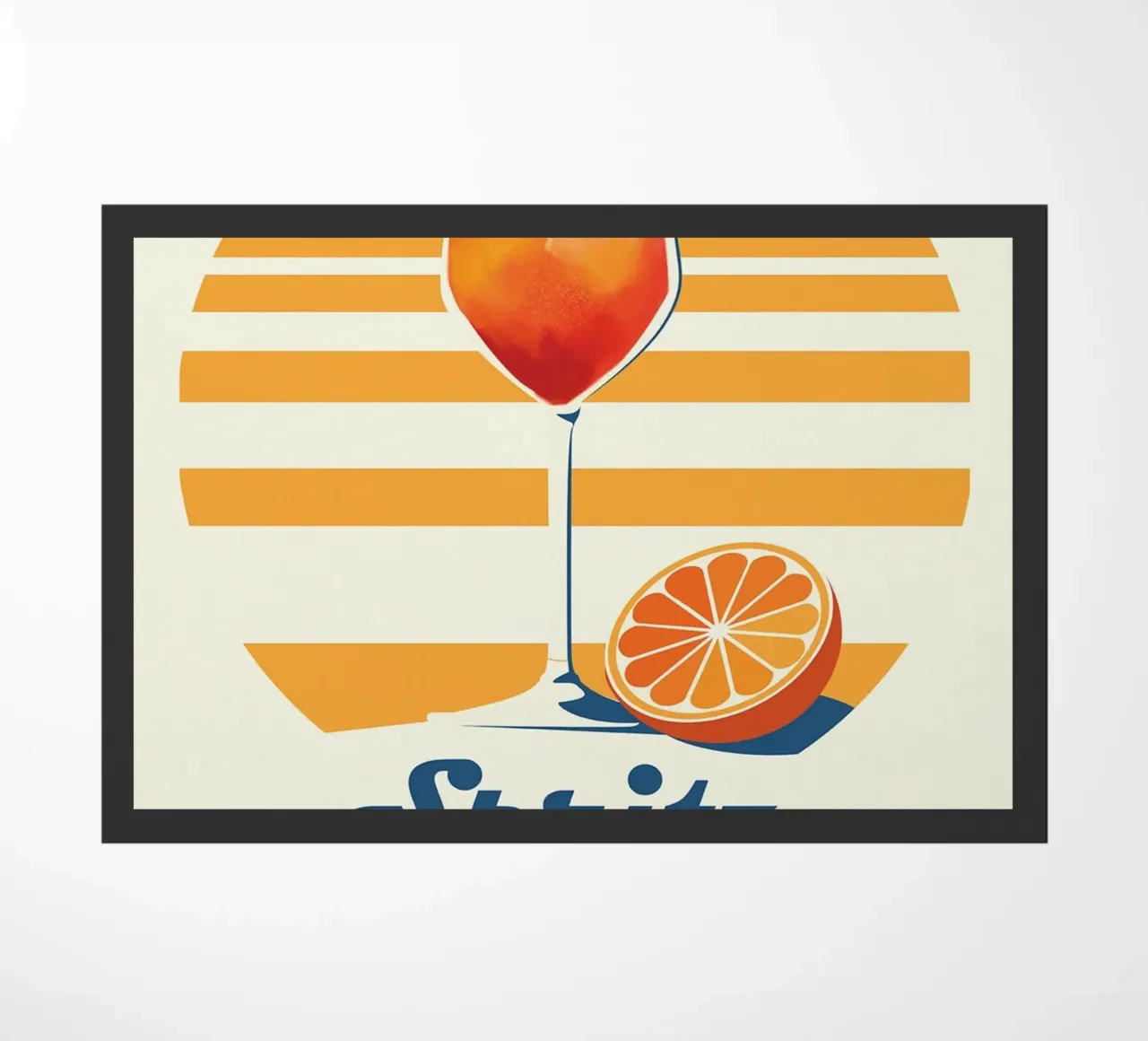 orange slice prosecco zerbino da Adam Murray