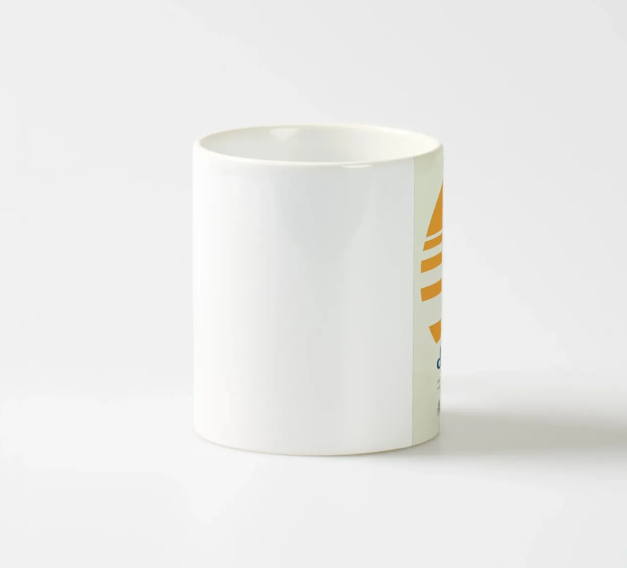 orange slice prosecco tazza in ceramica da Adam Murray