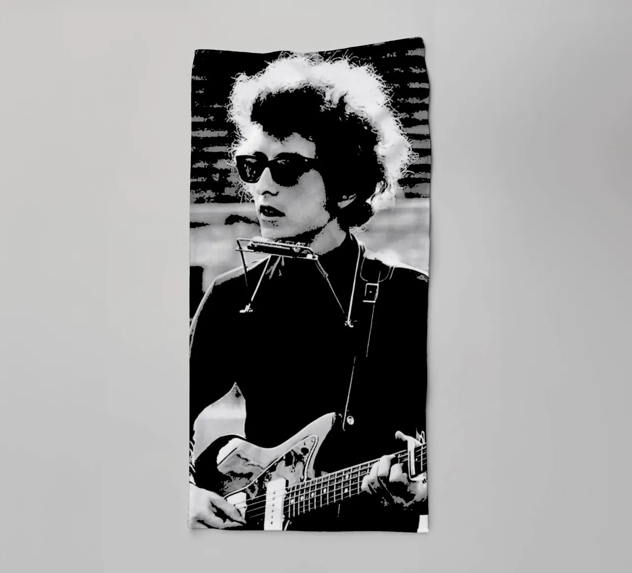 bob dylan music 2 Art towel by music soul
