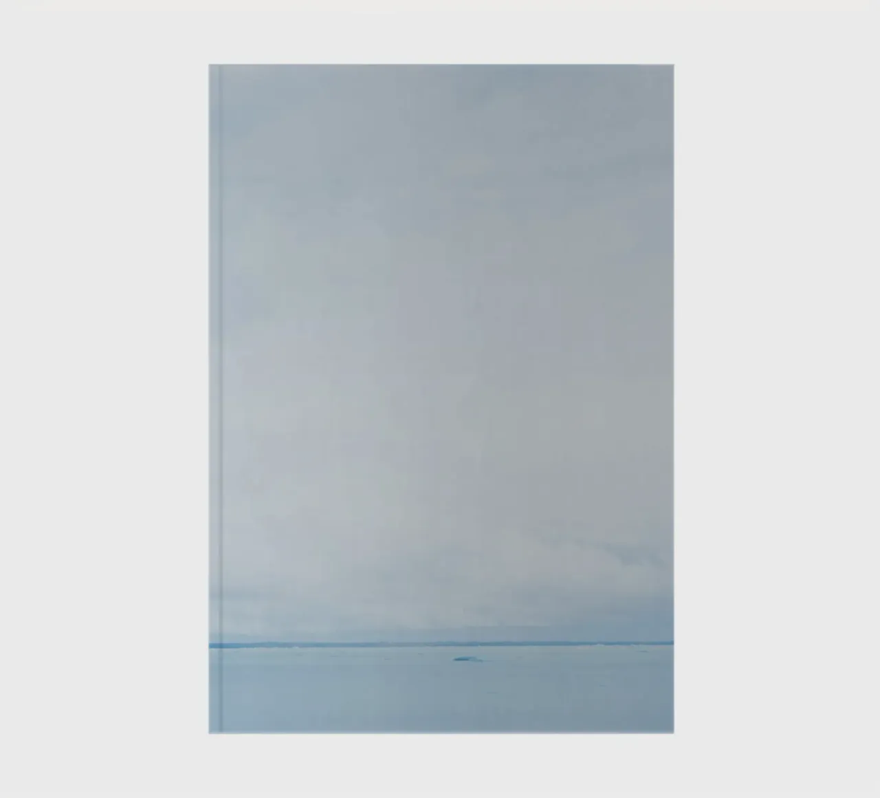 Glacier at the end of the world notebook by KISSA STUDIO