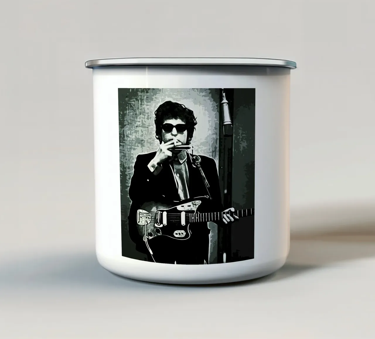 bob dylan musica 5 Arte tazza in smalto da music soul
