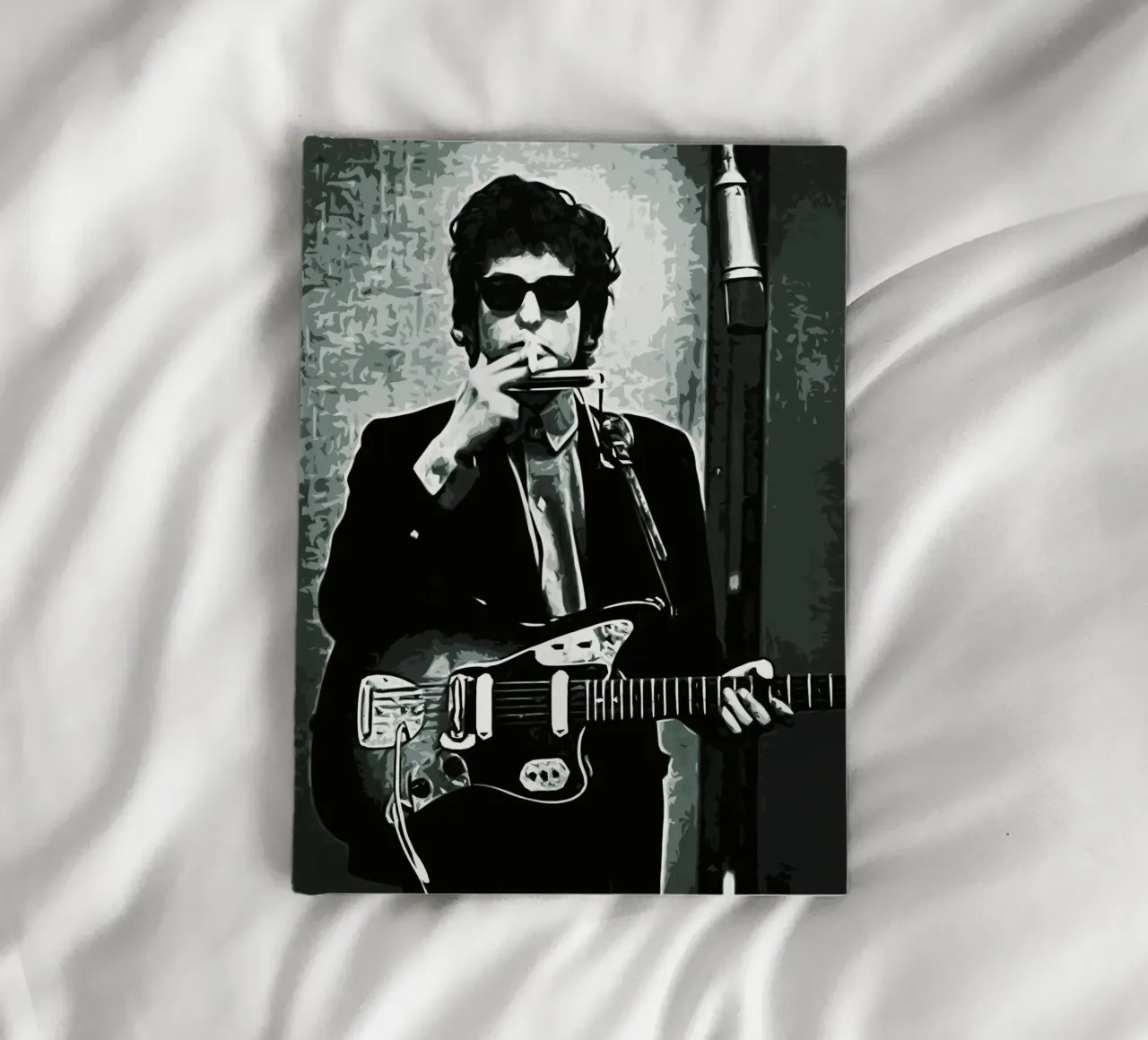 bob dylan music 5 Art notebook by music soul