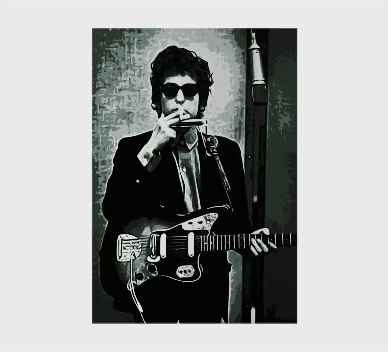 bob dylan music 5 Art notebook by music soul