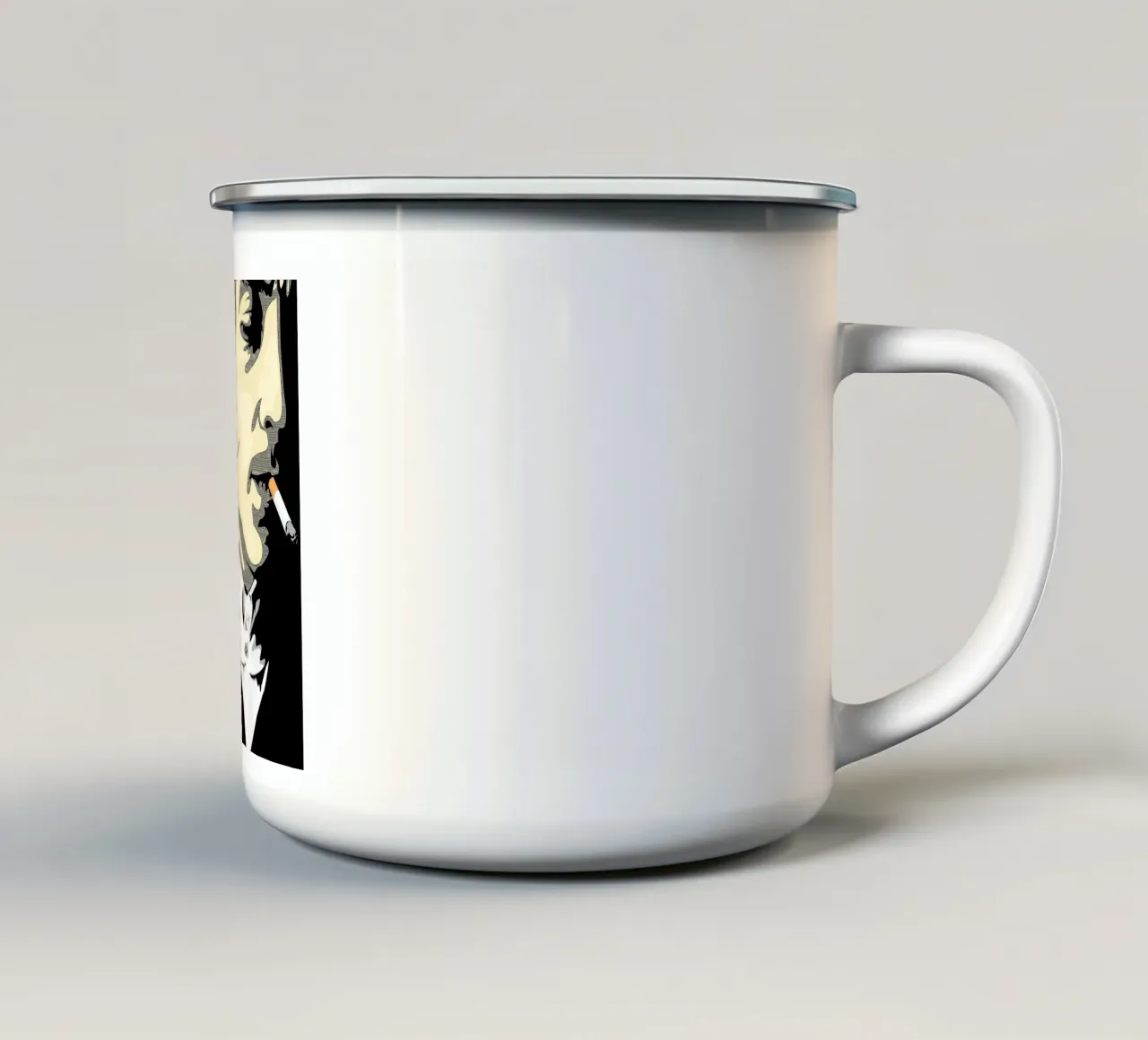 bob dylan musica 3 Arte tazza in smalto da music soul