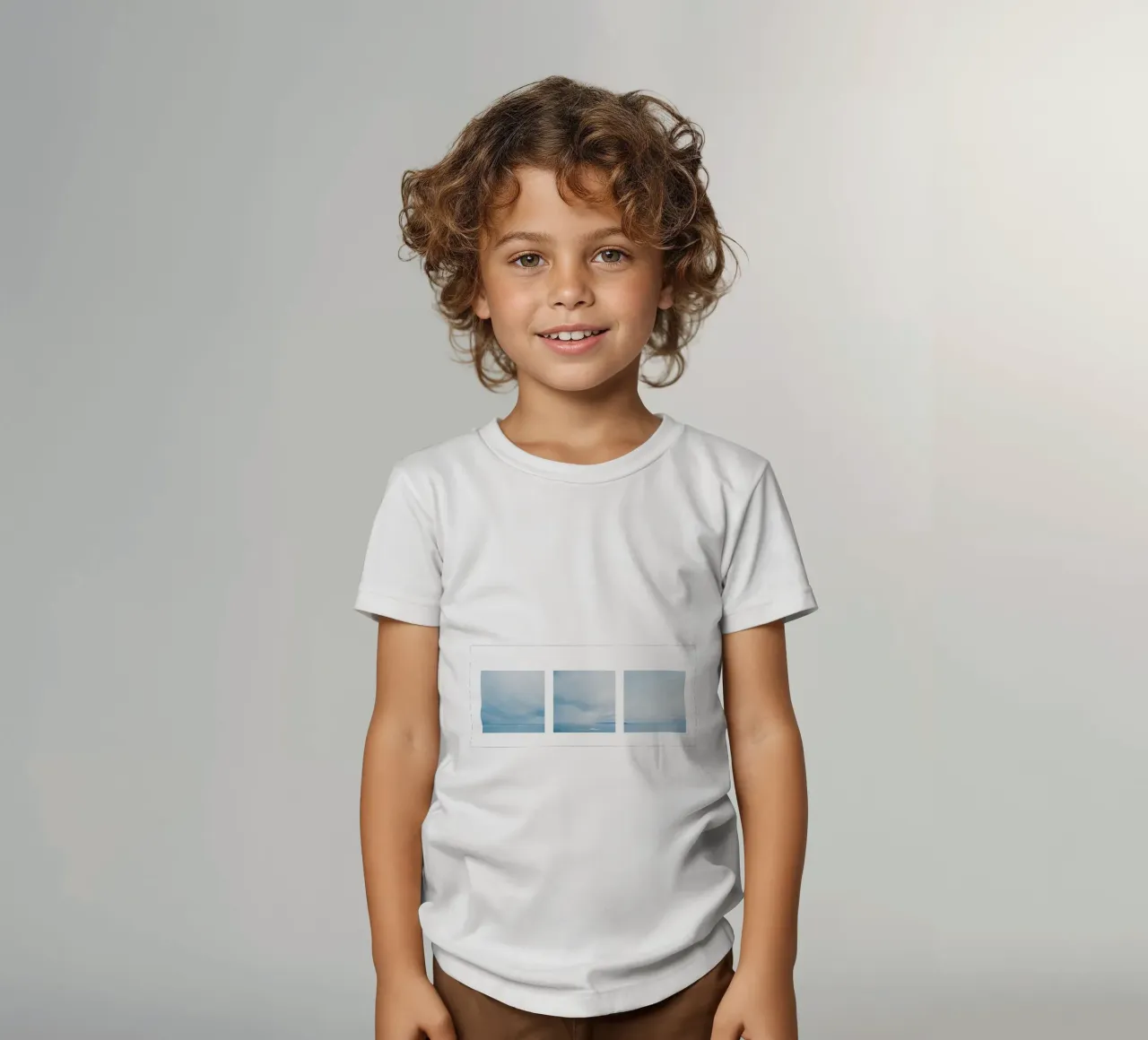 Glacier at the end of the world kids t-shirt by KISSA STUDIO