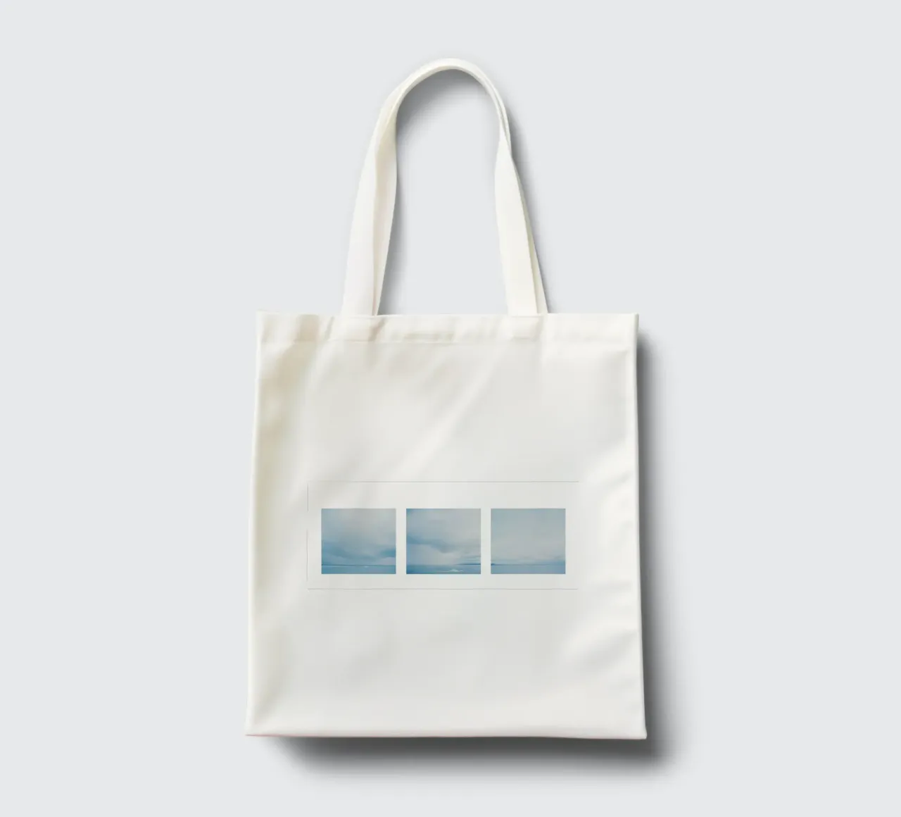 Glacier at the end of the world tote bag by KISSA STUDIO