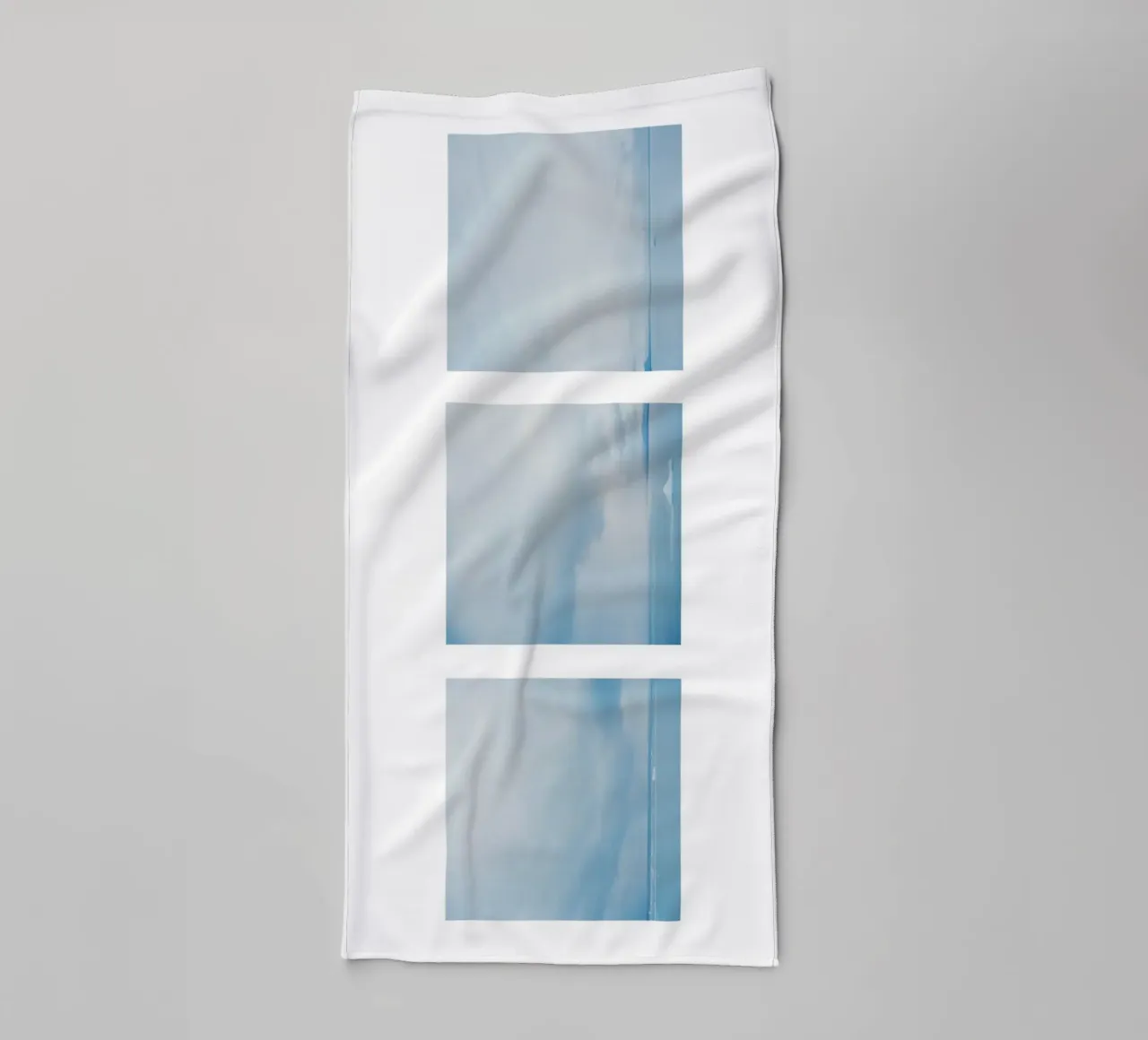 Glacier at the end of the world towel by KISSA STUDIO