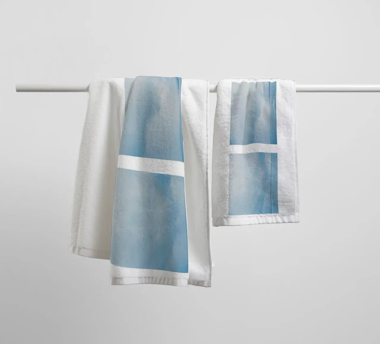 Glacier at the end of the world towel by KISSA STUDIO