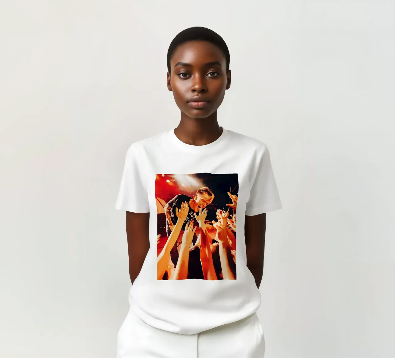 fascia profonda del collo t-shirt da vanhesling