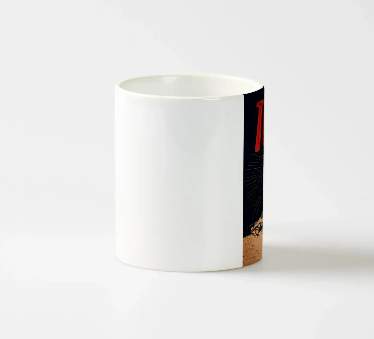 fascia portautensili tazza in ceramica da vanhesling