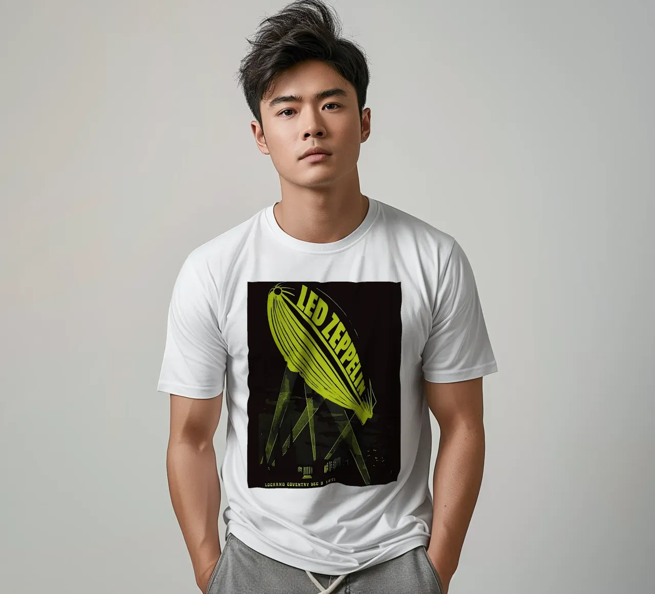 Le groupe Led Zeppelin t-shirt de vanhesling