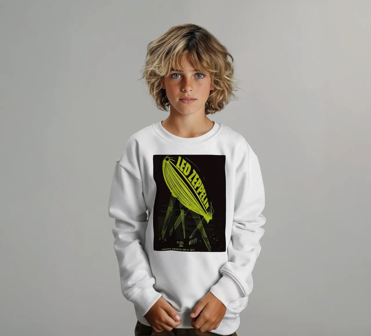 Le groupe Led Zeppelin sweat enfant de vanhesling