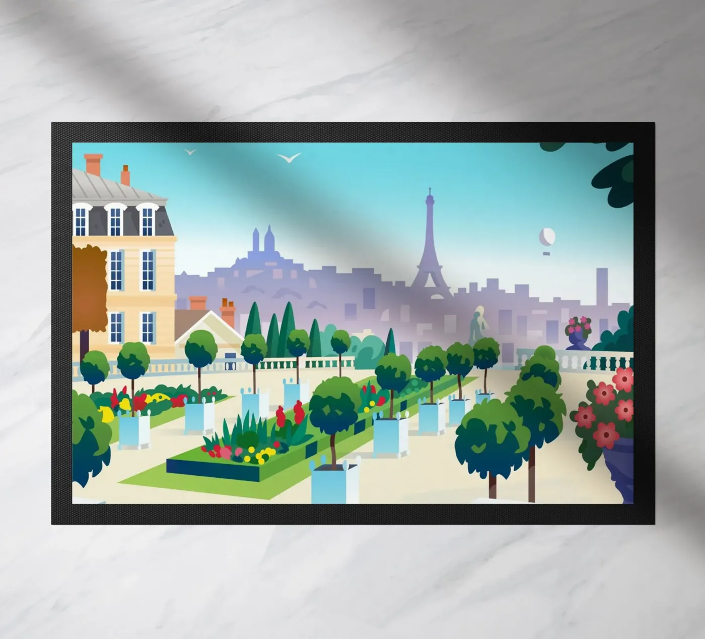 Saint-Cloud park doormat by C.WILL