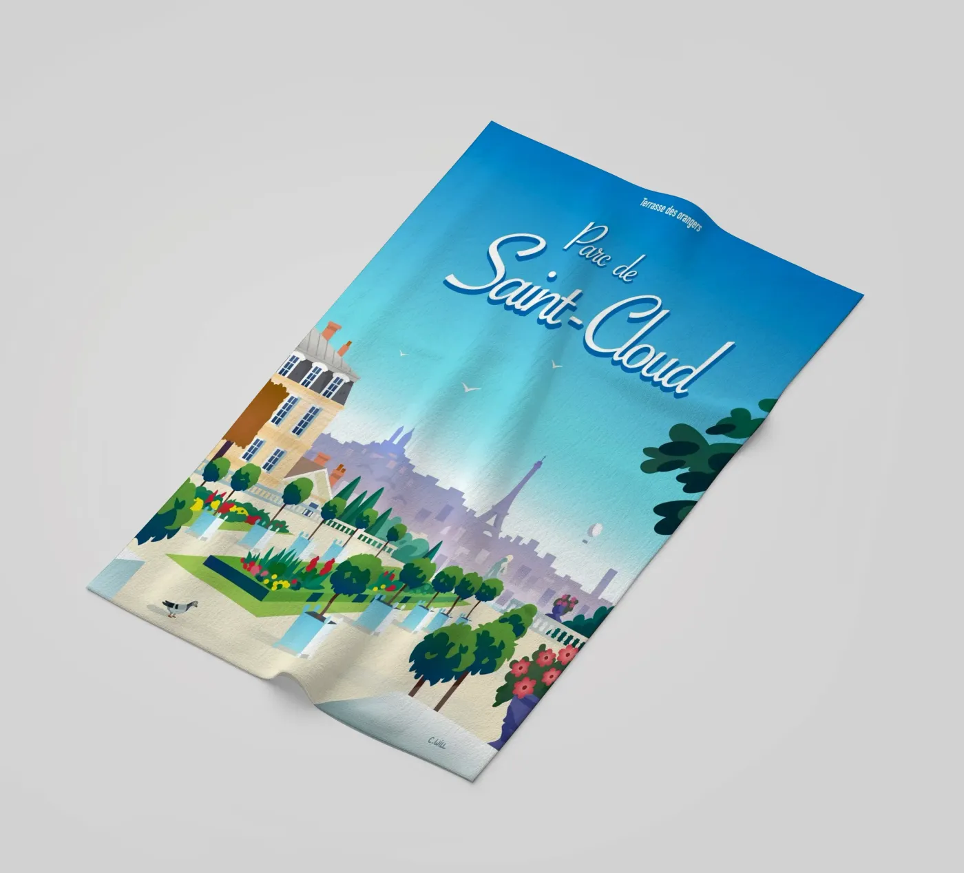Saint-Cloud park telo mare da C.WILL