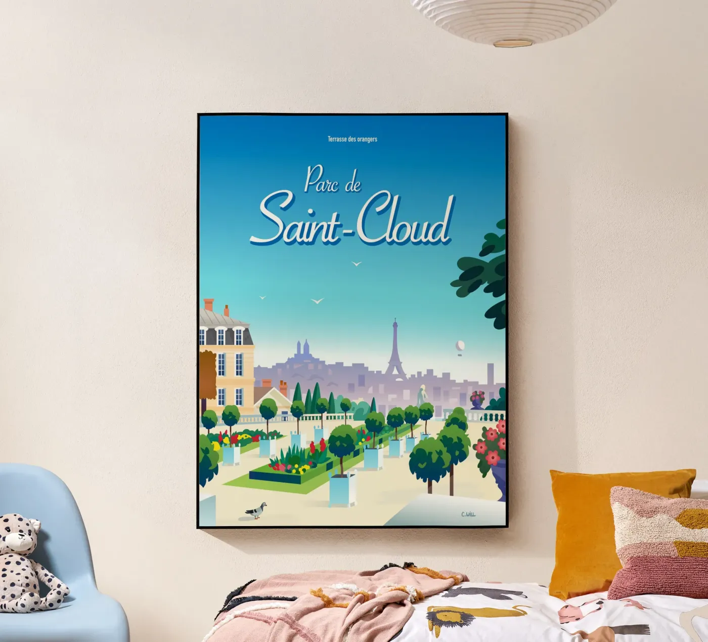 Saint-Cloud park plexiglas de C.WILL