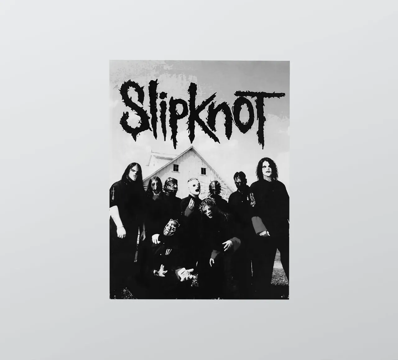 groupe slipknot autocollant de vanhesling