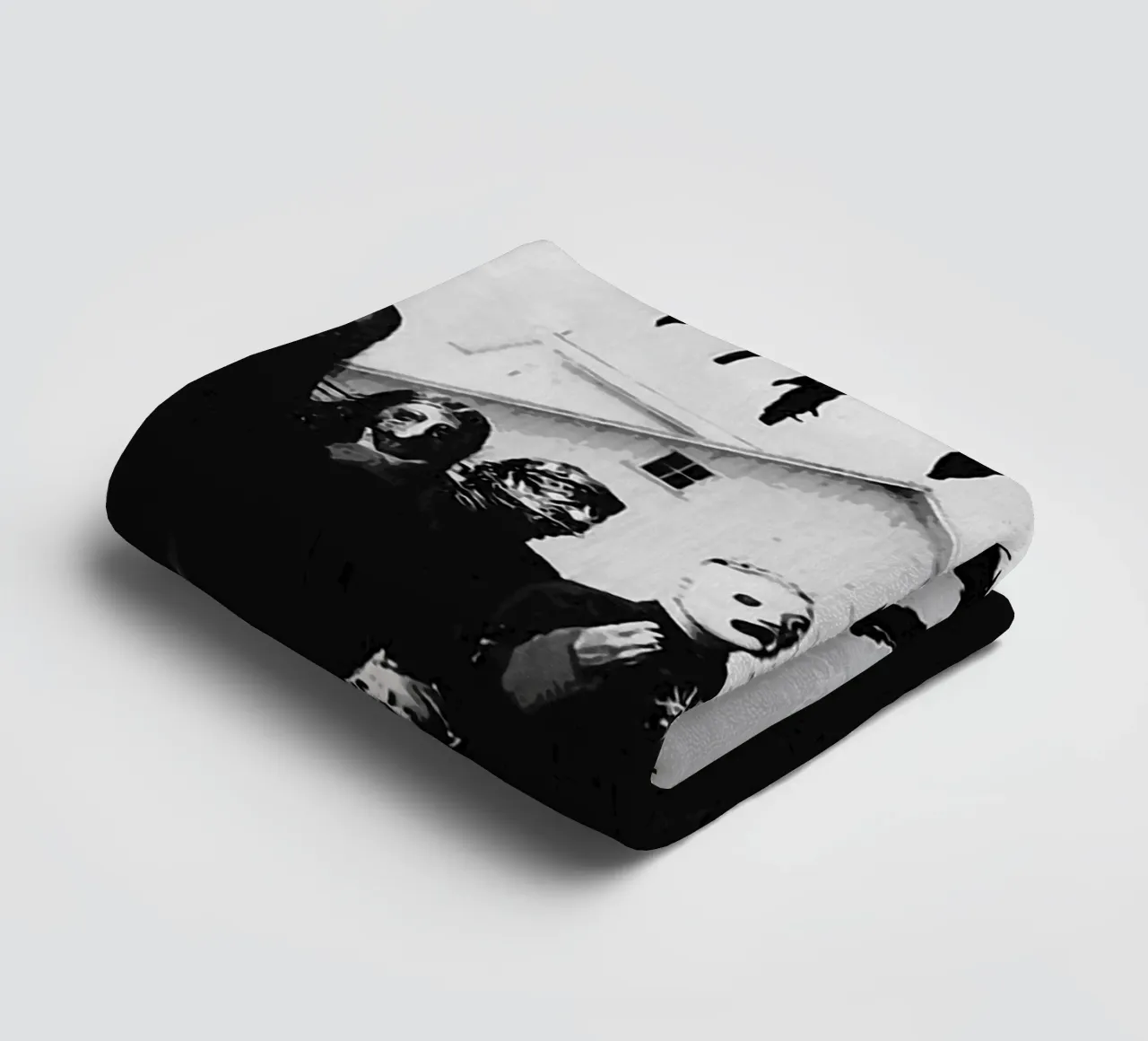 groupe slipknot serviette de bain de vanhesling