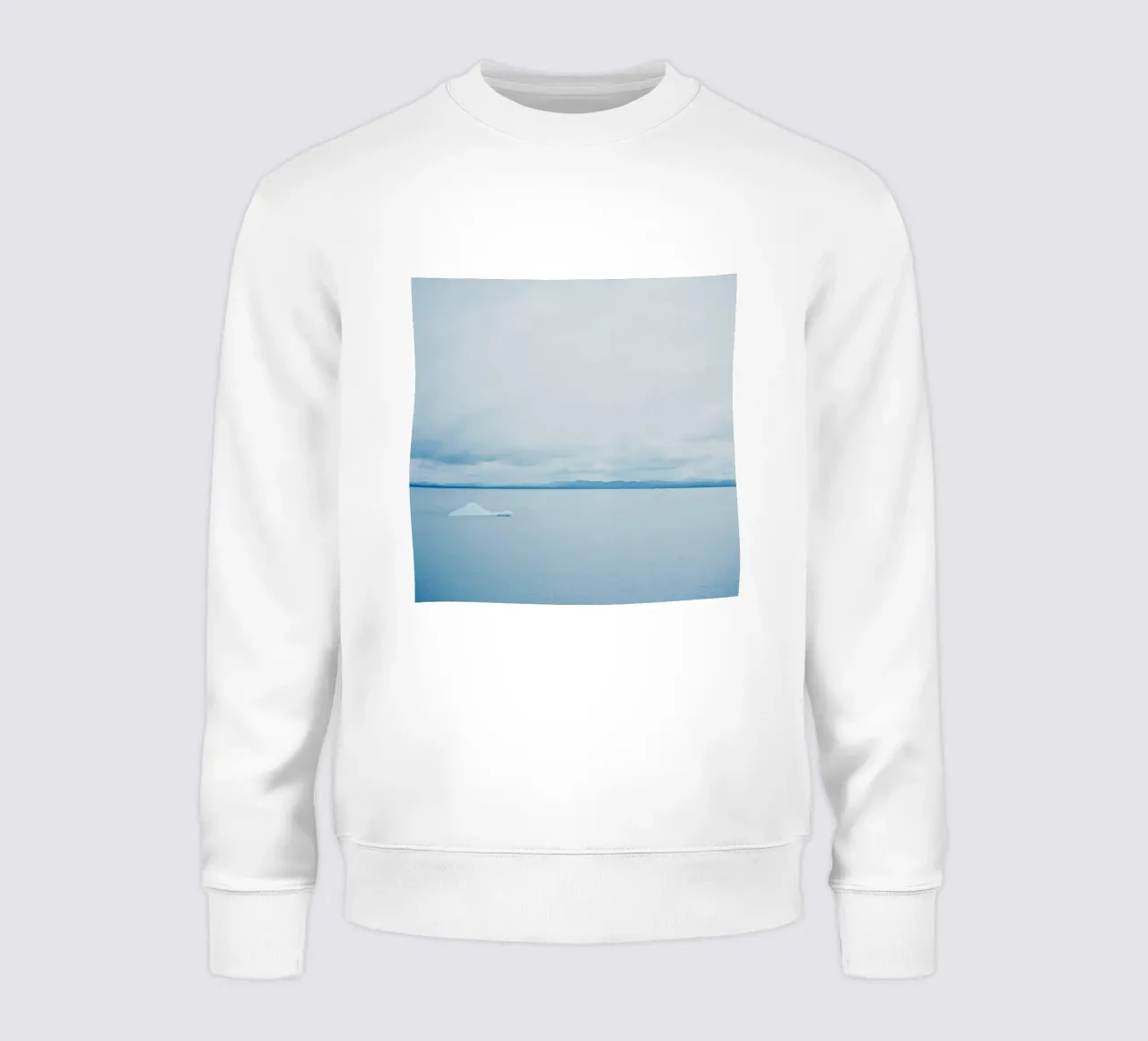 Glacier at the end of the world sweatshirt by KISSA STUDIO