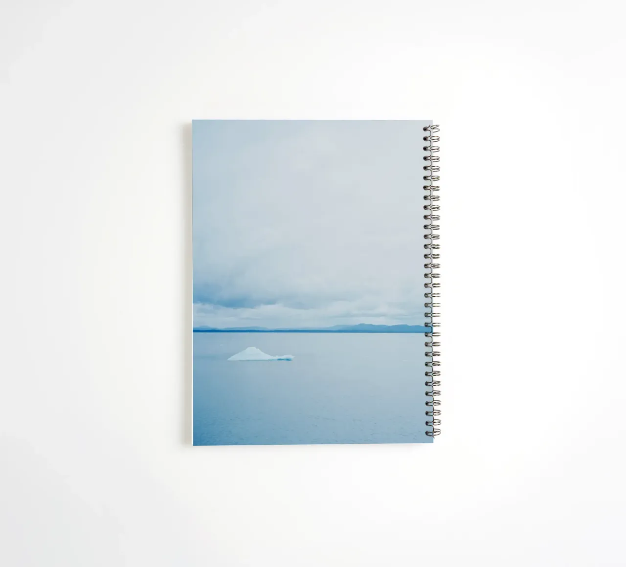 Glacier at the end of the world spiral notebook by KISSA STUDIO