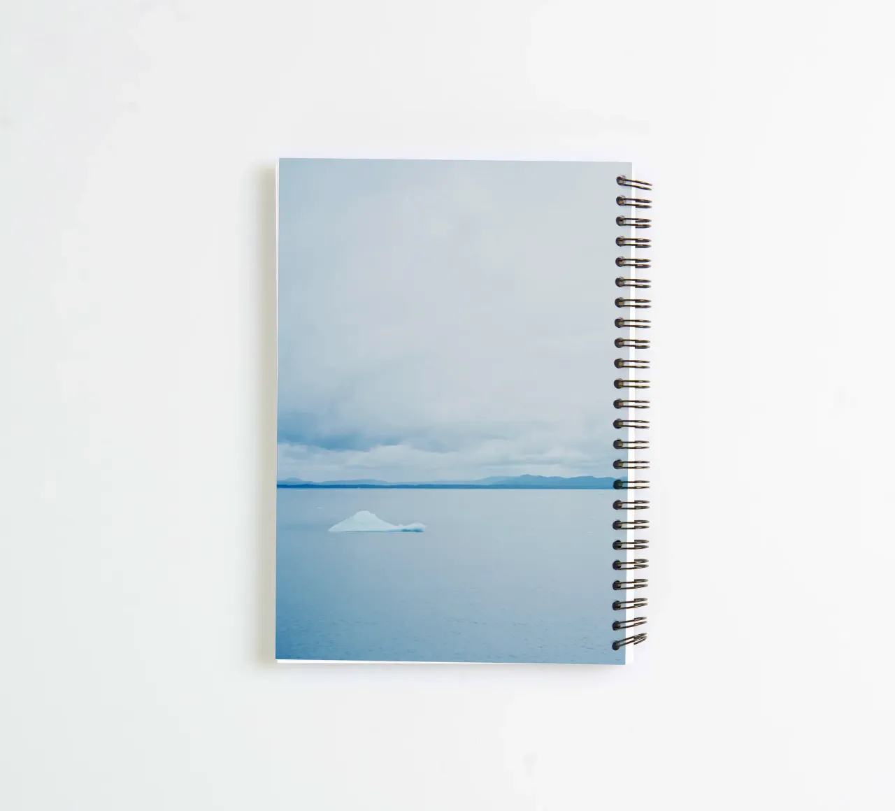 Glacier at the end of the world spiral notebook by KISSA STUDIO