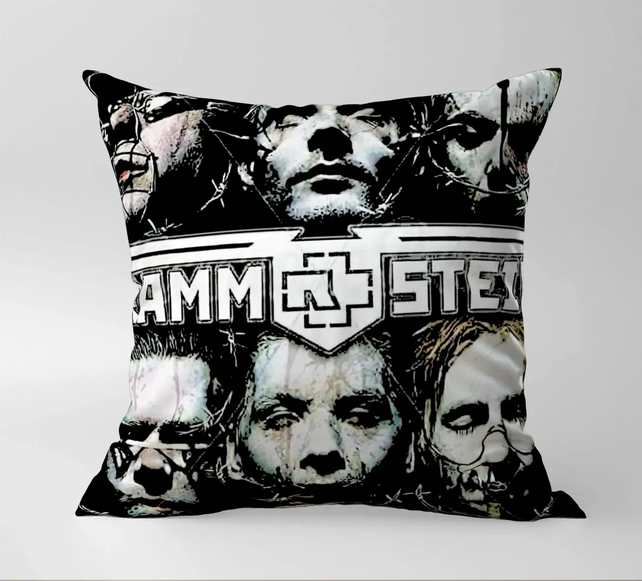 Rammstein 3 Arte cuscino da music soul