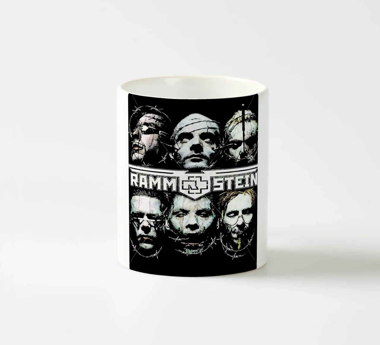 Rammstein 3 Arte tazza in ceramica da music soul