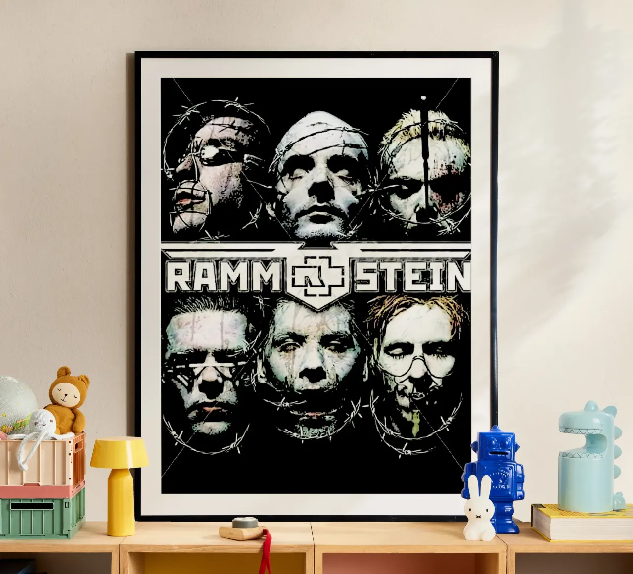 Rammstein 3 Arte carta hahnemühle da music soul