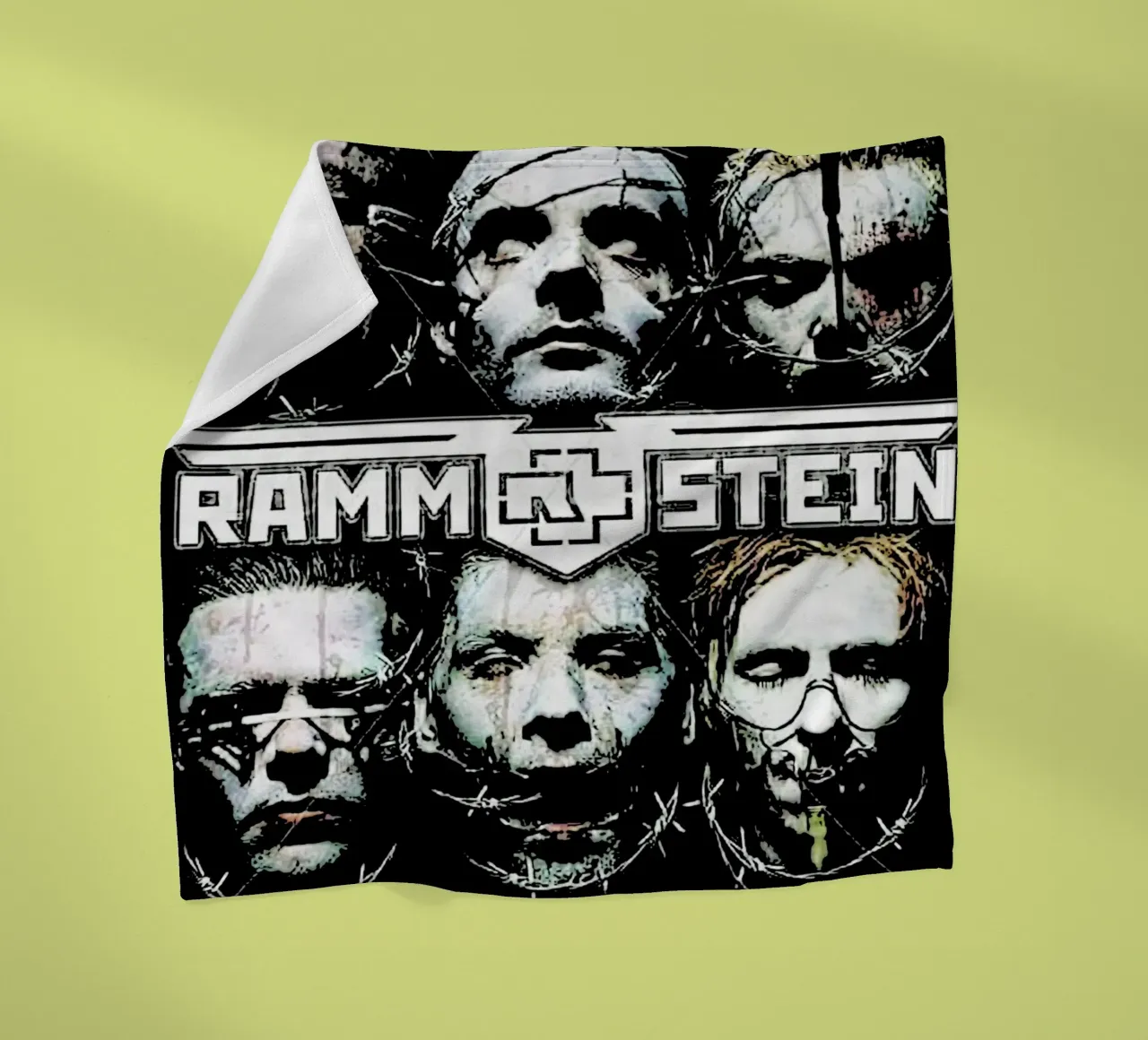 Rammstein 3 Arte coperta in pile da music soul