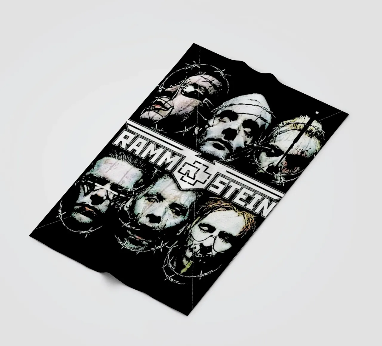 Rammstein 3 Arte coperta in pile da music soul
