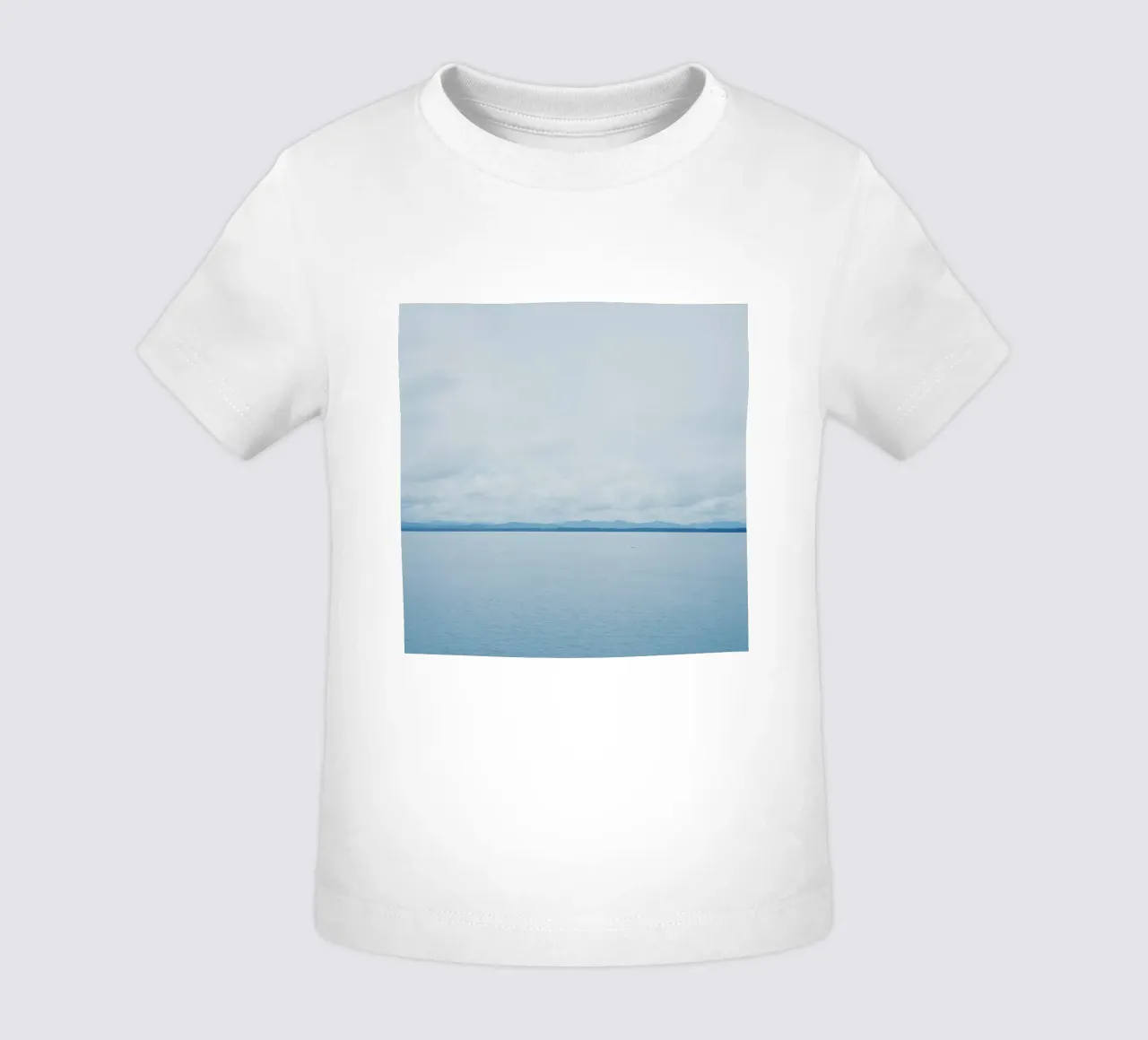 Glacier at the end of the world baby t-shirt by KISSA STUDIO