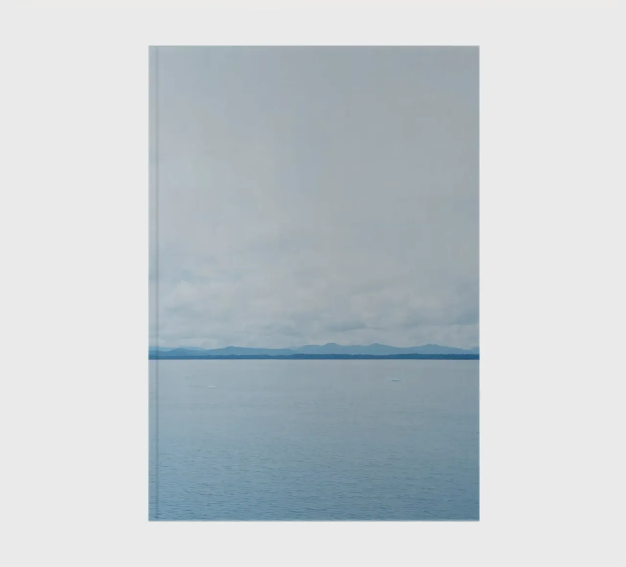 Glacier at the end of the world notebook by KISSA STUDIO