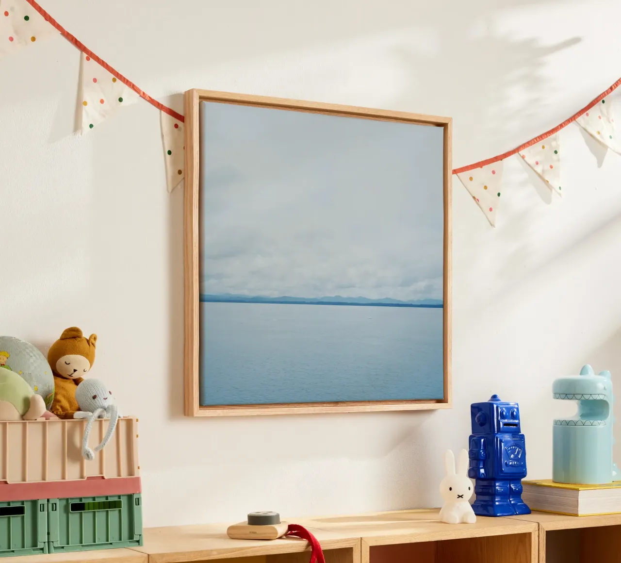 Glacier at the end of the world canvas by KISSA STUDIO