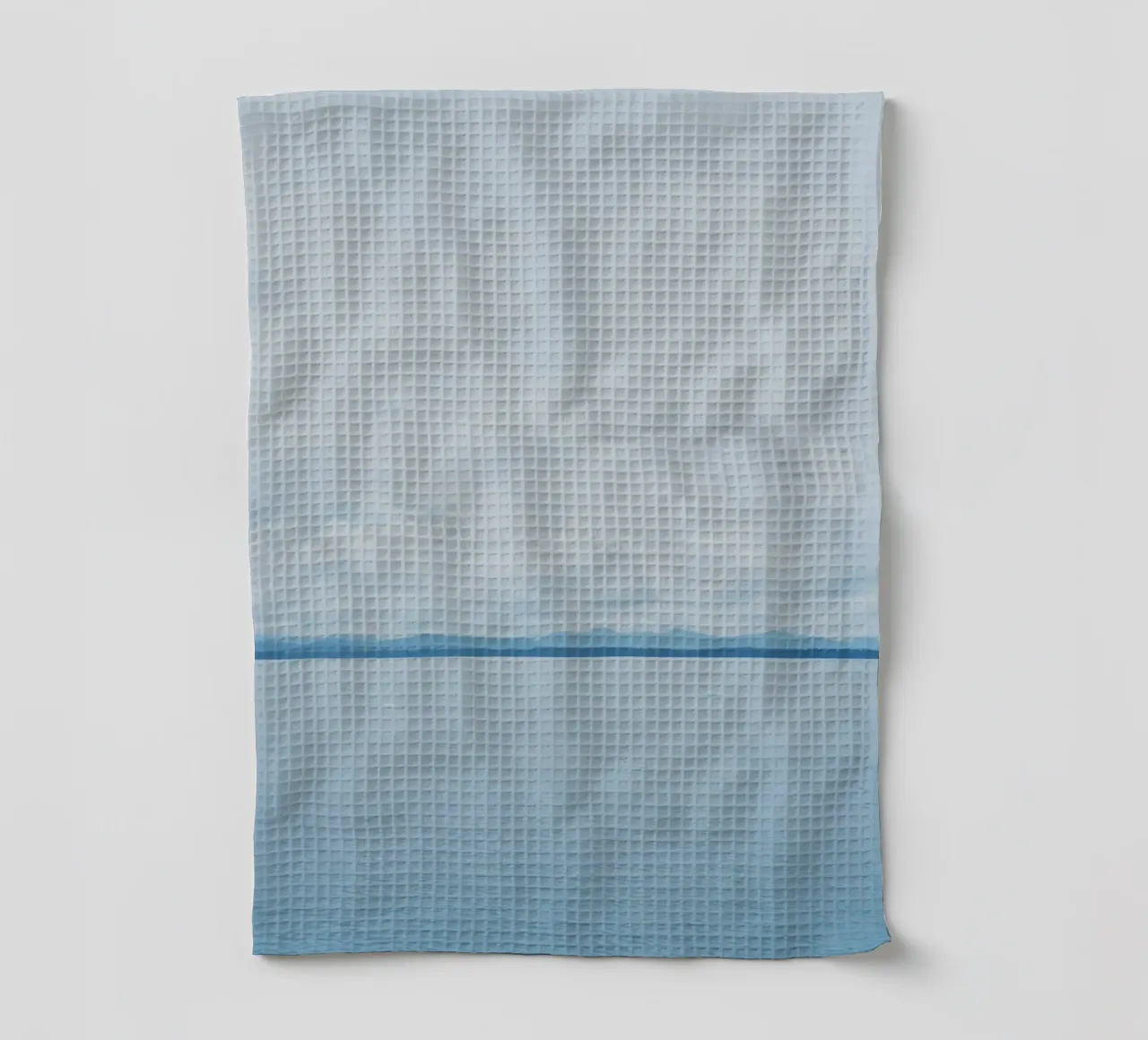 Glacier at the end of the world tea towel by KISSA STUDIO