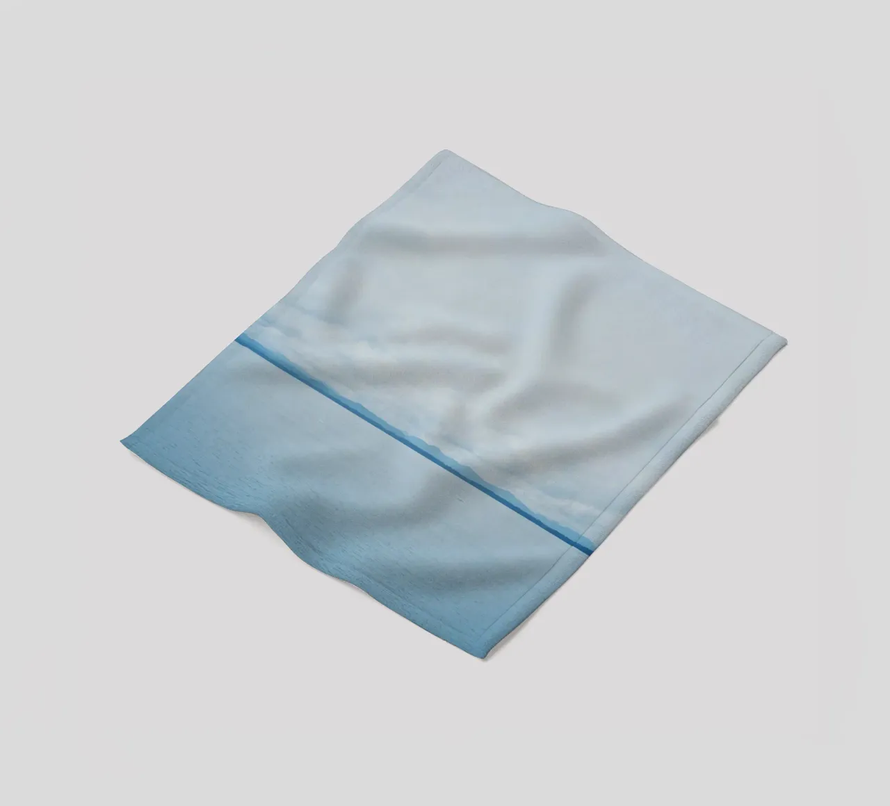 Glacier at the end of the world fleece blanket by KISSA STUDIO