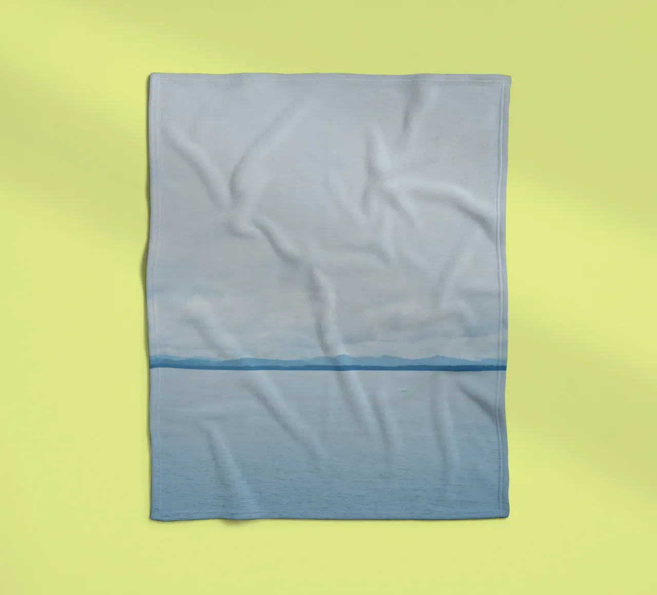 Glacier at the end of the world fleece blanket by KISSA STUDIO