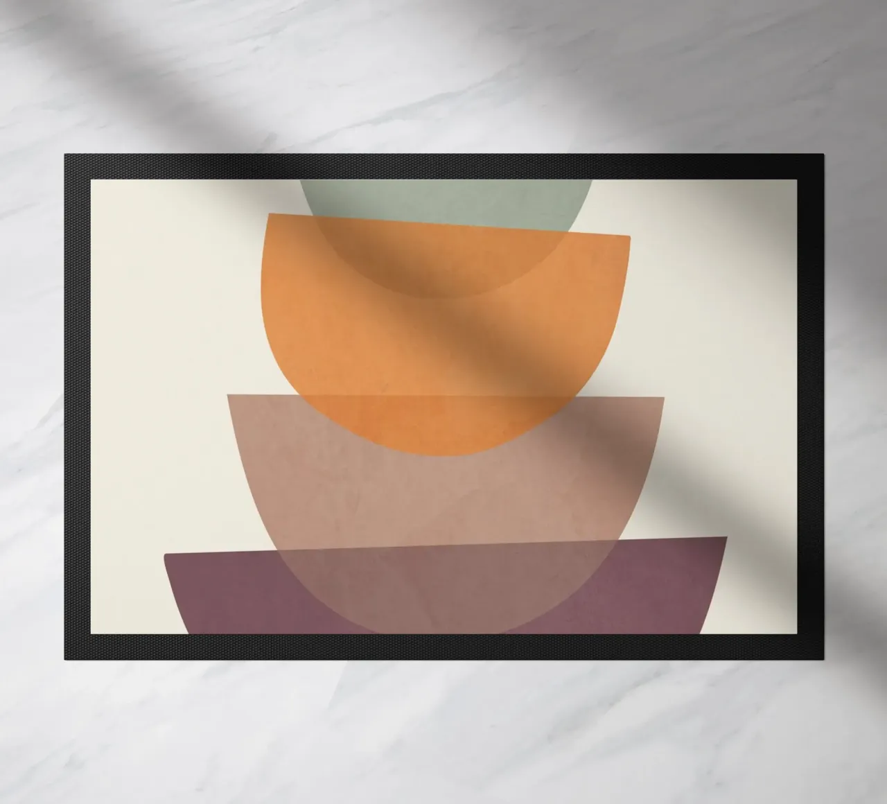 Balanced Harmony doormat by LeaDArt