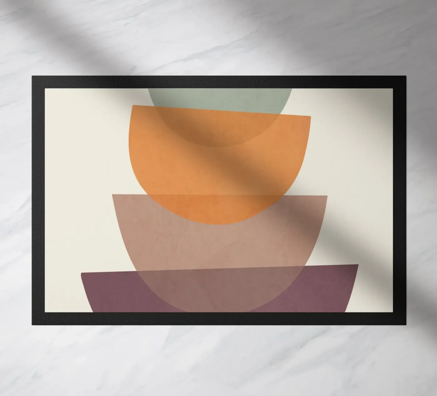 Balanced Harmony doormat by LeaDArt