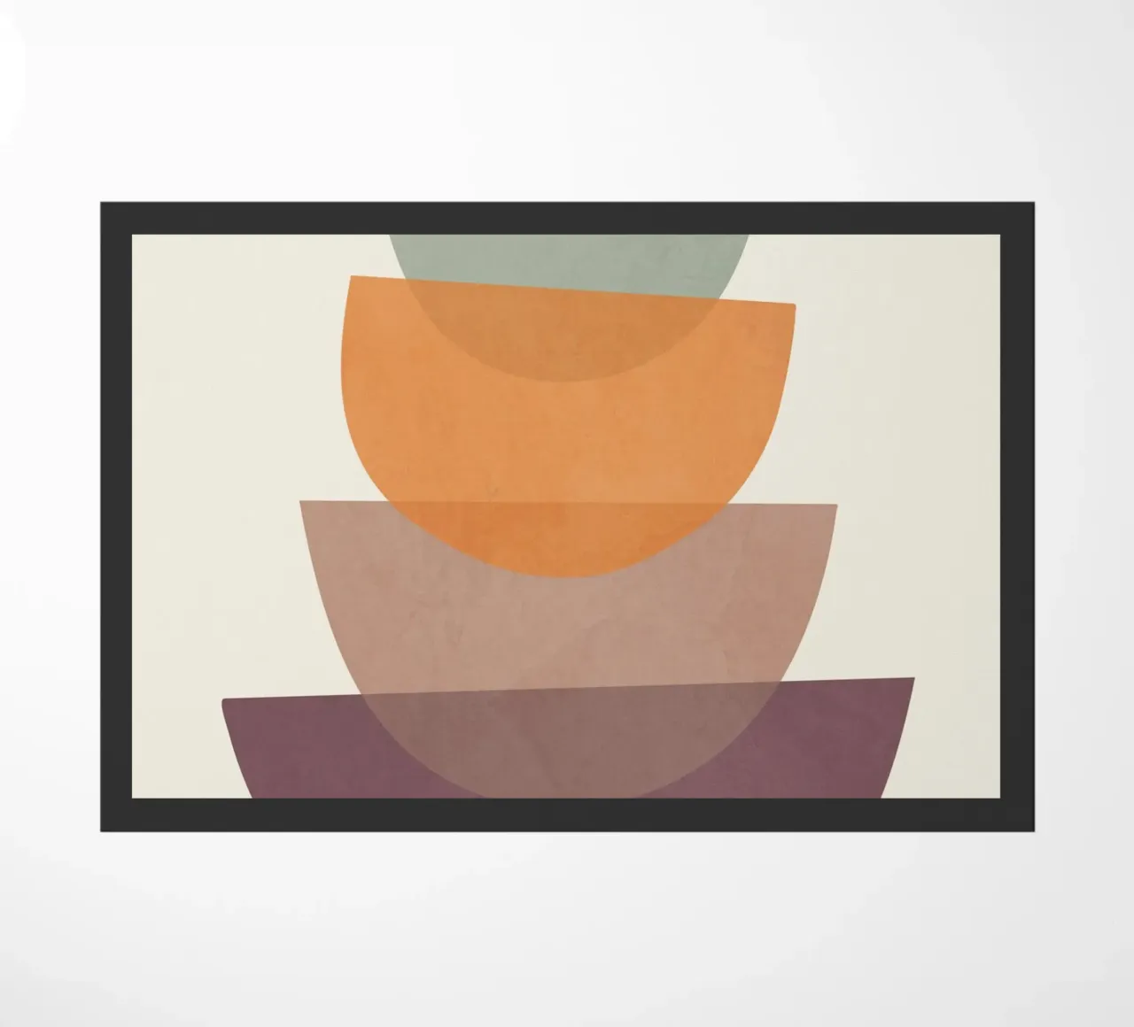 Balanced Harmony doormat by LeaDArt