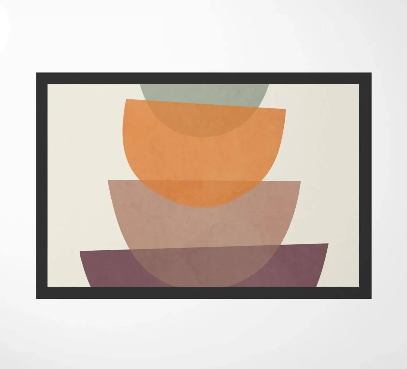 Balanced Harmony doormat by LeaDArt