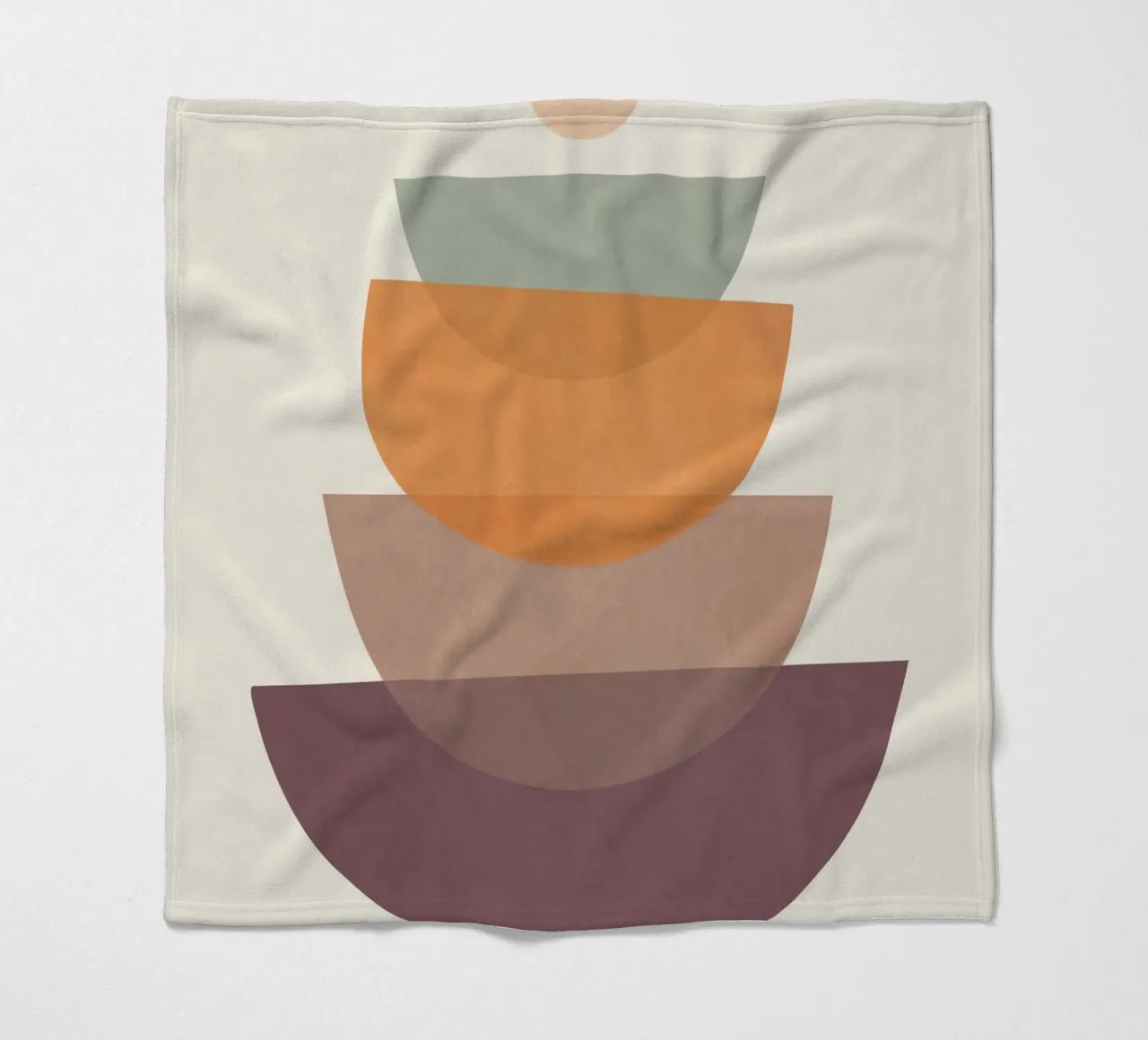 Balanced Harmony fleece blanket by LeaDArt