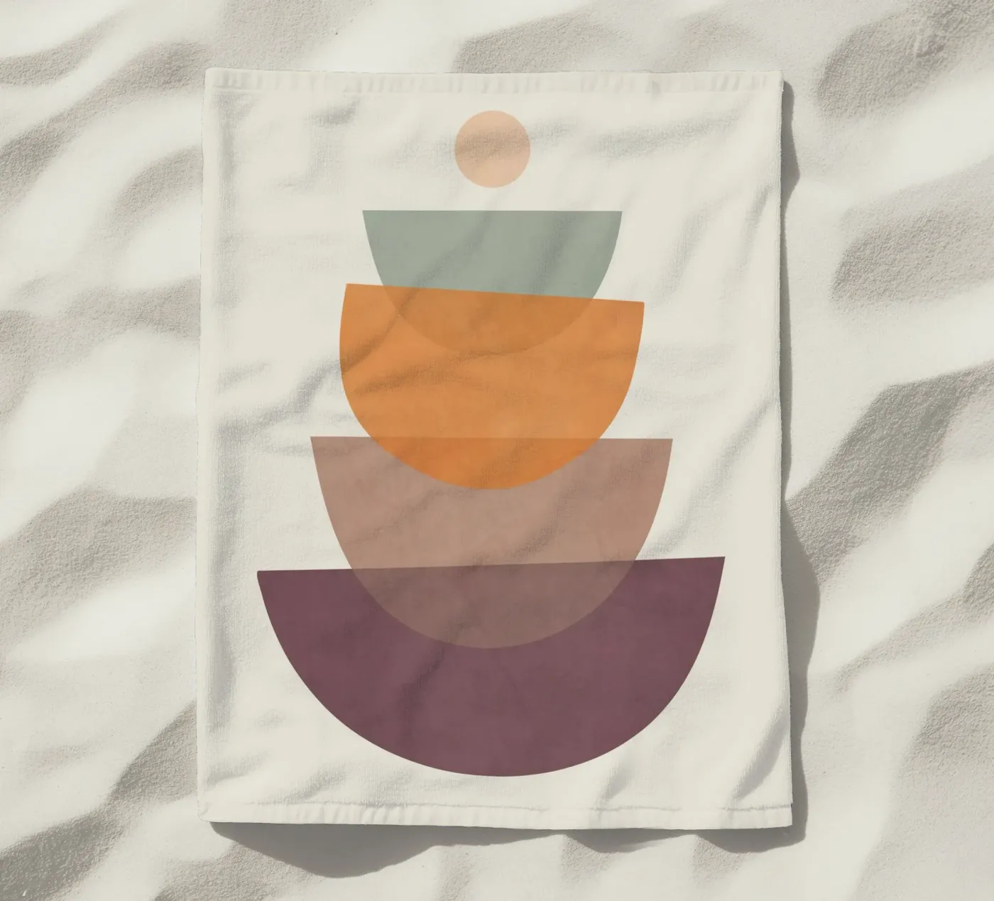 Armonia equilibrata telo mare da LeaDArt