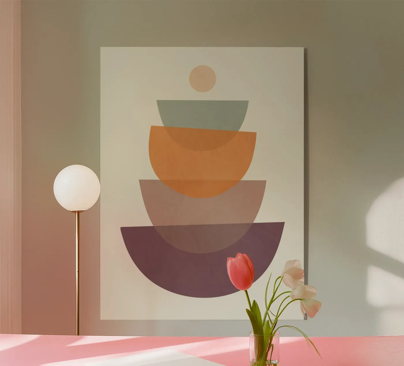 Balanced Harmony Acryl-Glas von LeaDArt