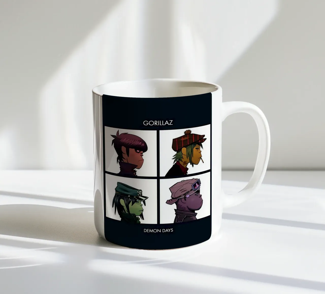 Le groupe Gorillaz mug en céramique de vanhesling