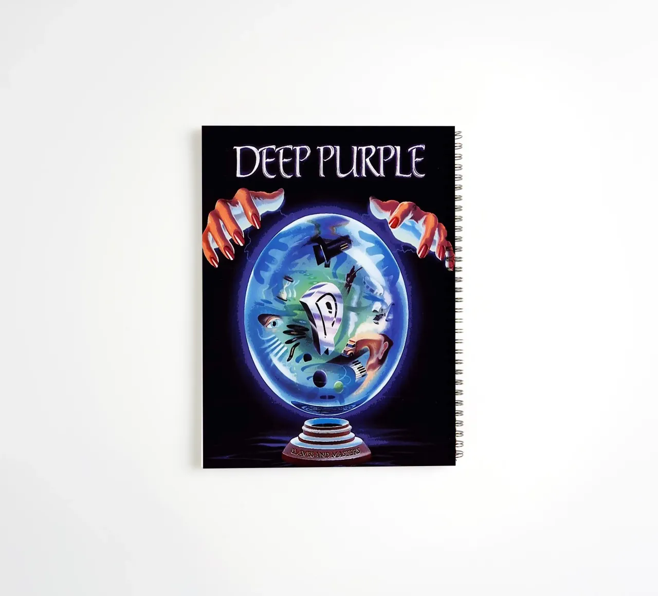 groupe deep purple carnet à spirale de vanhesling