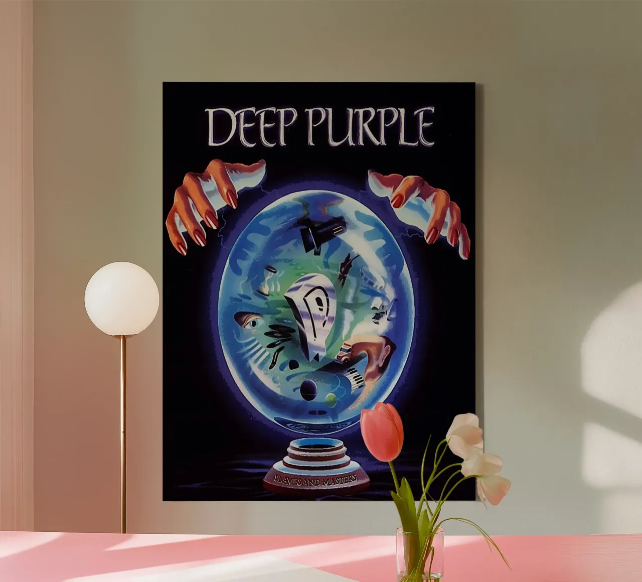deep purple band canvas by vanhesling