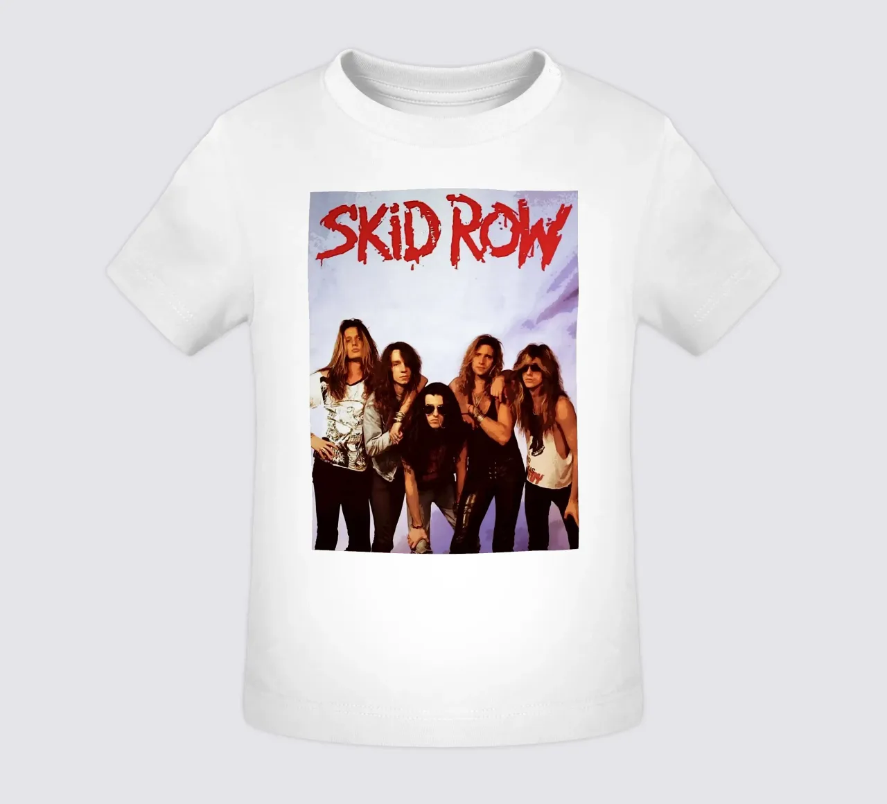 skid row band baby t-shirt by vanhesling
