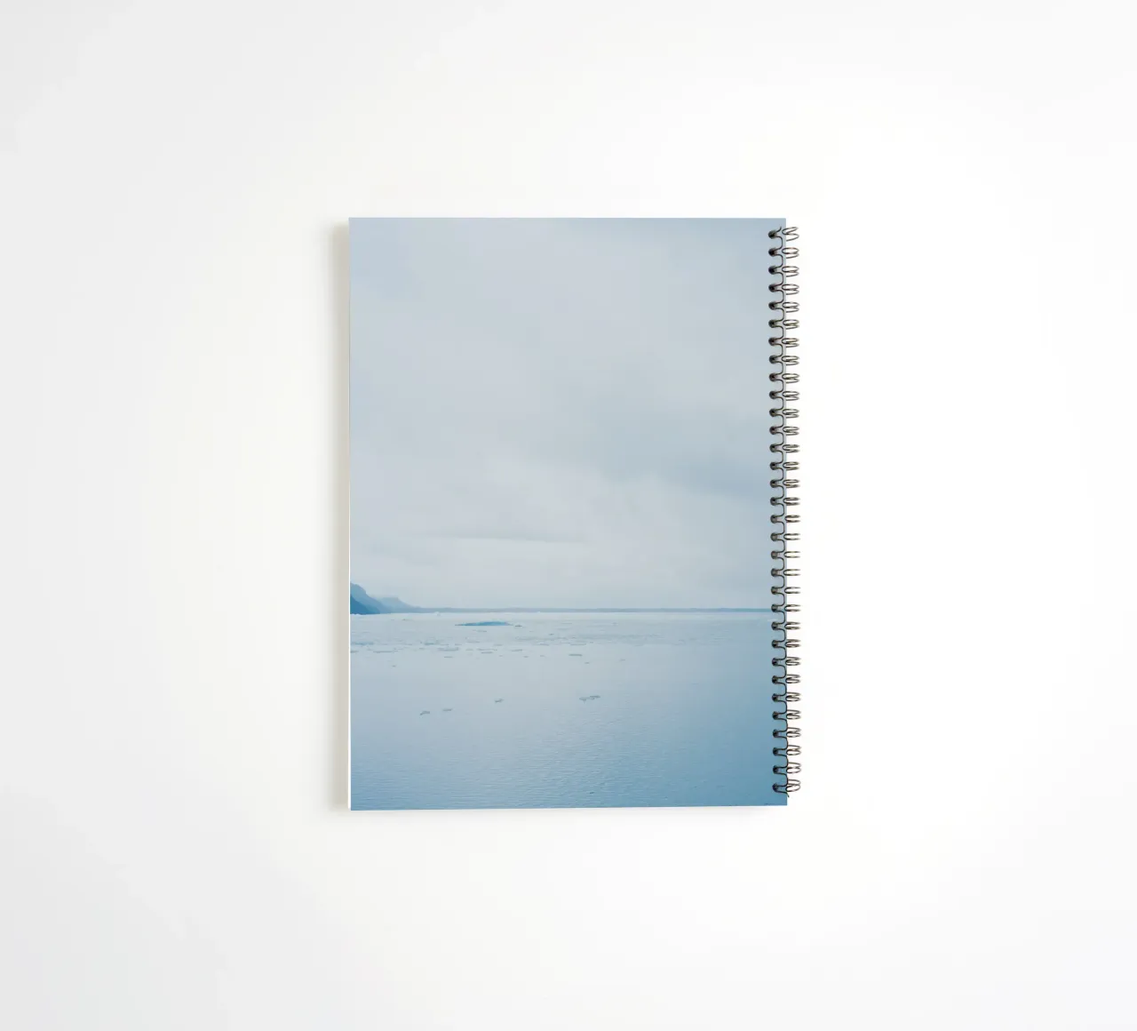 Glacier at the end of the world spiral notebook by KISSA STUDIO