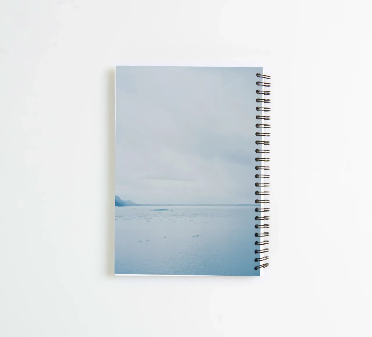 Glacier at the end of the world spiral notebook by KISSA STUDIO