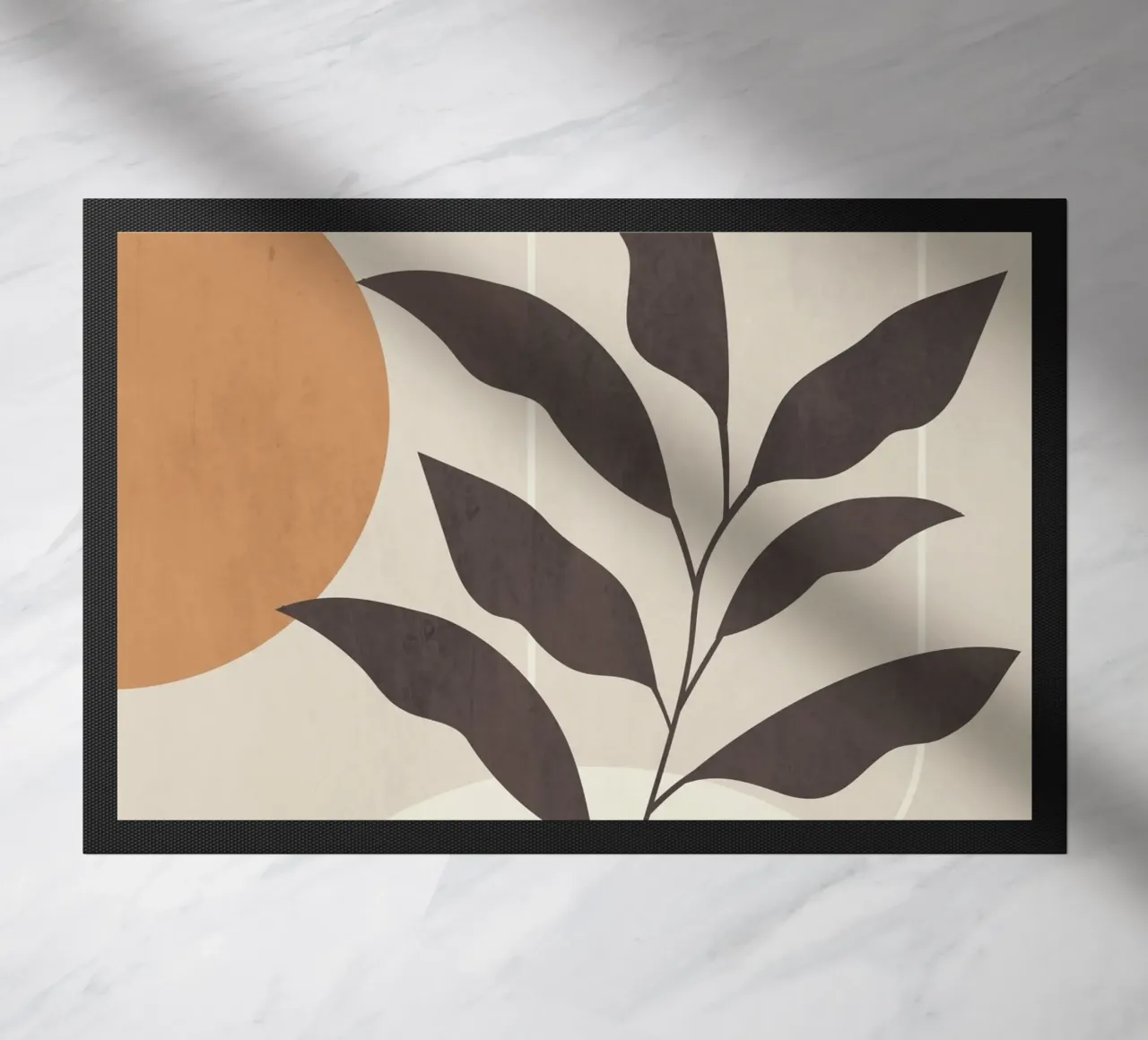 Rustige groei deurmat van LeaDArt