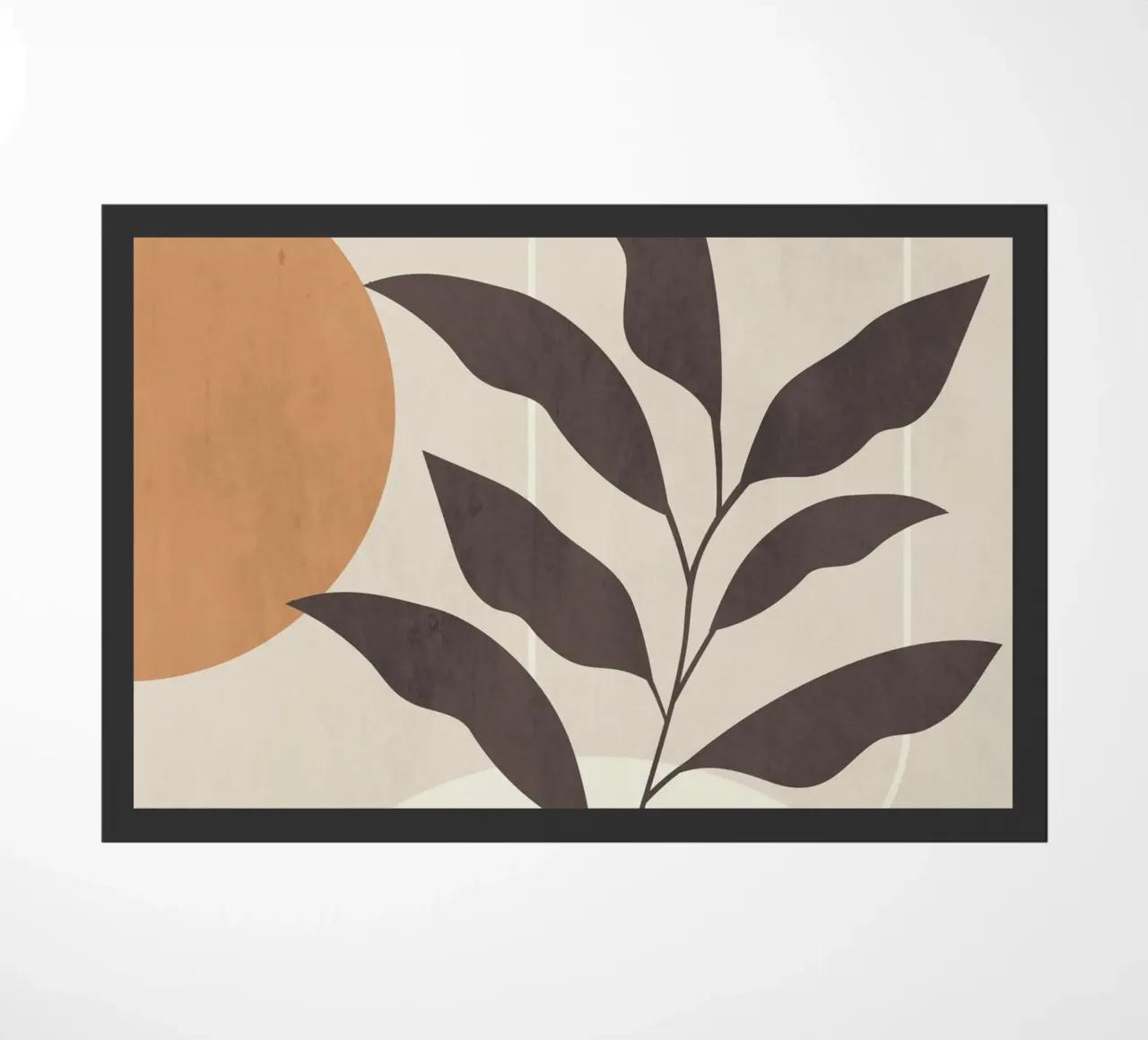 Rustige groei deurmat van LeaDArt